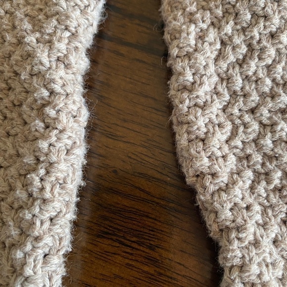 𝅺HILARY Radley oatmeal colour cowl neck knit sweater ribbed hem - Picture 8 of 8